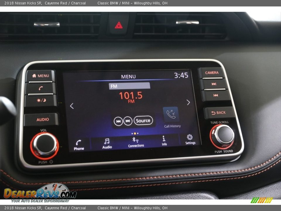 2018 Nissan Kicks SR Cayenne Red / Charcoal Photo #10