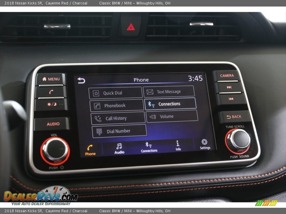 2018 Nissan Kicks SR Cayenne Red / Charcoal Photo #11