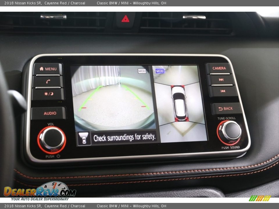 2018 Nissan Kicks SR Cayenne Red / Charcoal Photo #12