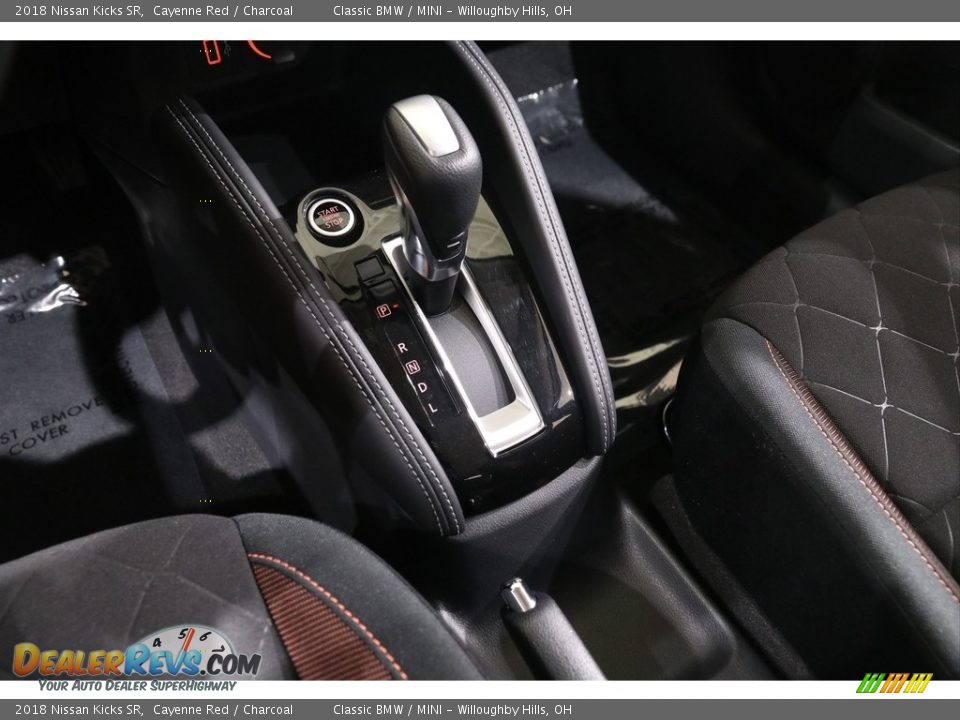 2018 Nissan Kicks SR Cayenne Red / Charcoal Photo #14