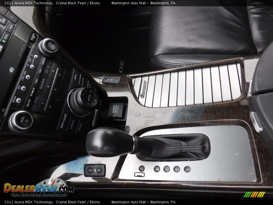 2011 Acura MDX Technology Crystal Black Pearl / Ebony Photo #23