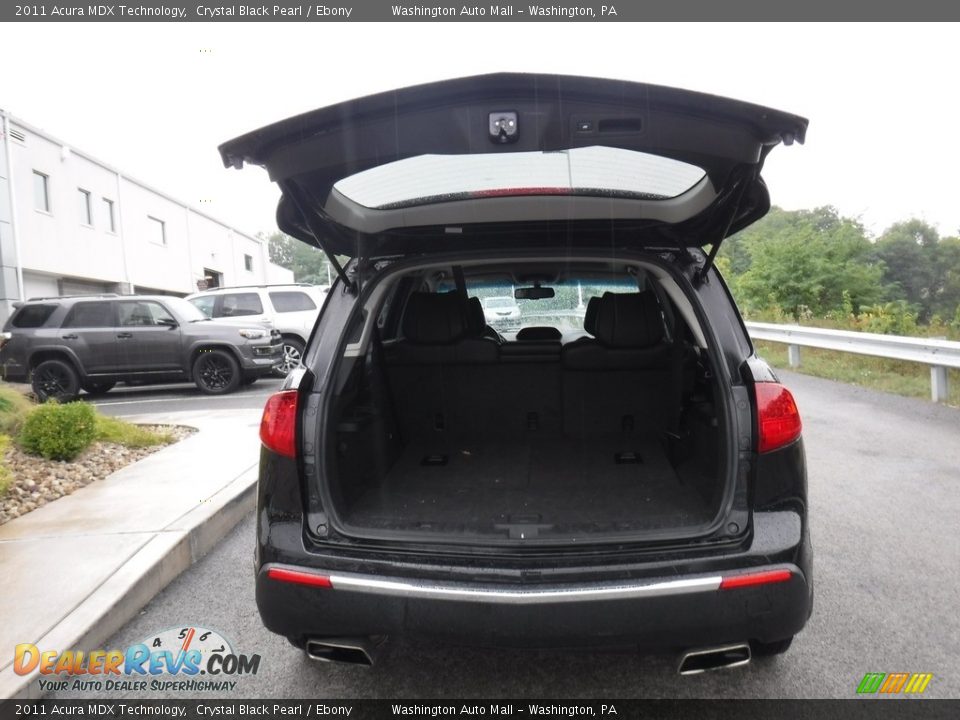2011 Acura MDX Technology Crystal Black Pearl / Ebony Photo #28