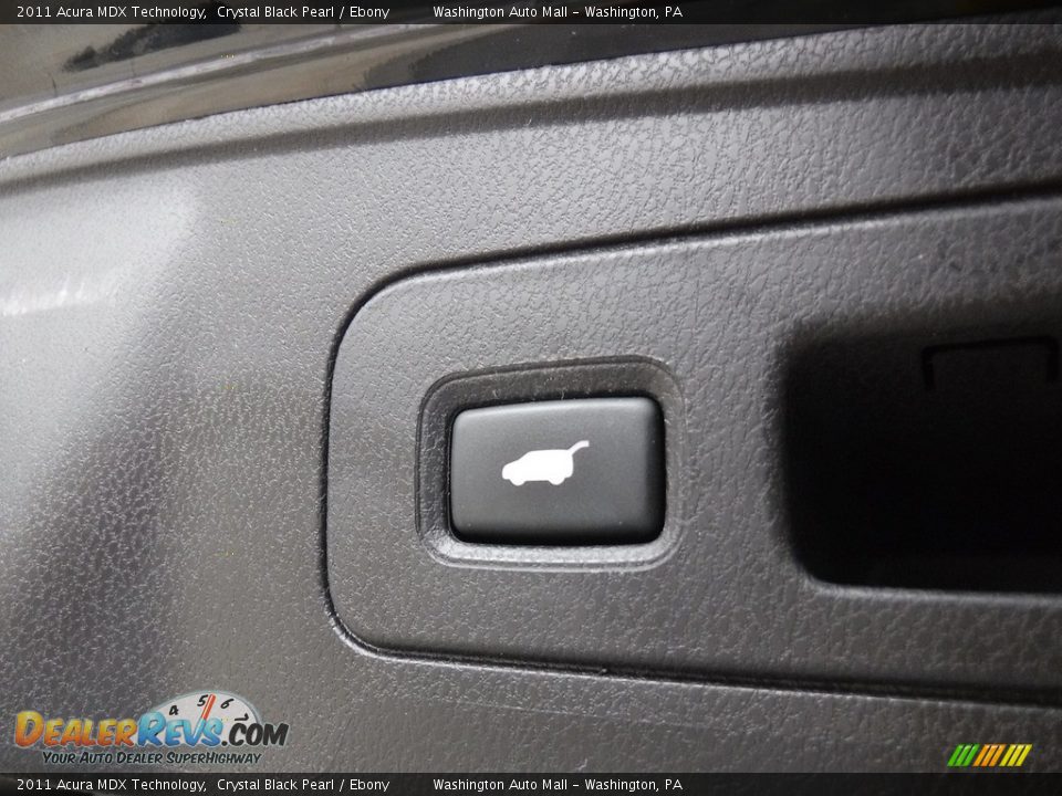 2011 Acura MDX Technology Crystal Black Pearl / Ebony Photo #29