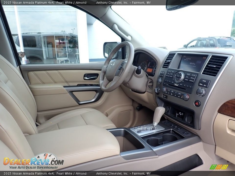 Dashboard of 2015 Nissan Armada Platinum 4x4 Photo #10