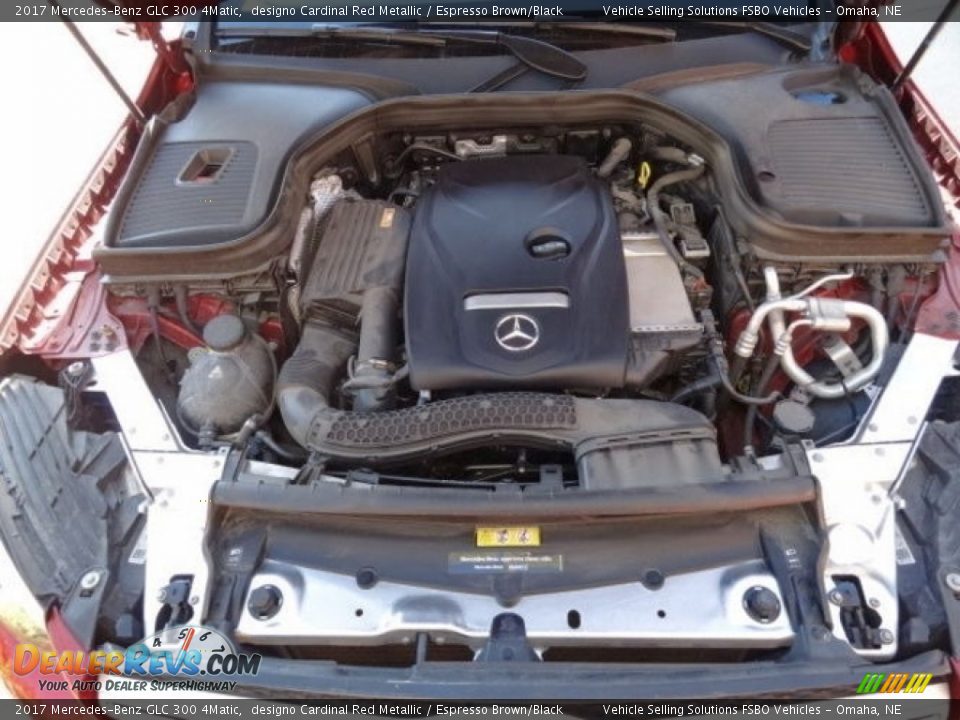 2017 Mercedes-Benz GLC 300 4Matic 2.0 Liter Turbocharged DOHC 16-Valve VVT 4 Cylinder Engine Photo #3