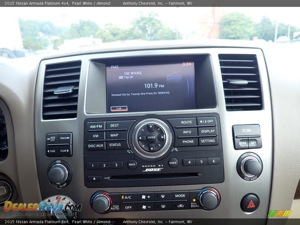 Controls of 2015 Nissan Armada Platinum 4x4 Photo #18