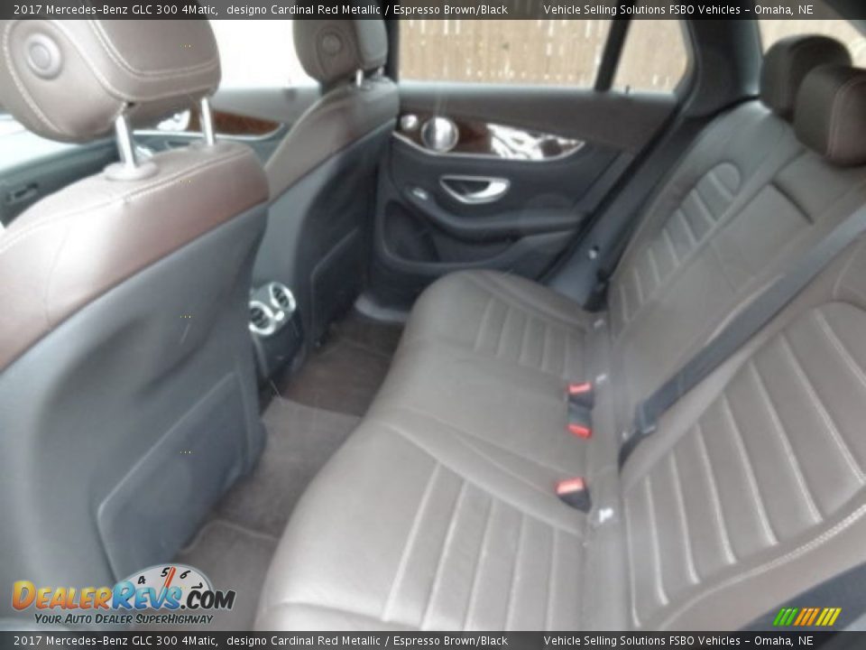 Rear Seat of 2017 Mercedes-Benz GLC 300 4Matic Photo #5