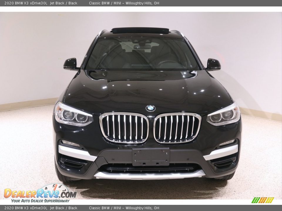 2020 BMW X3 xDrive30i Jet Black / Black Photo #2