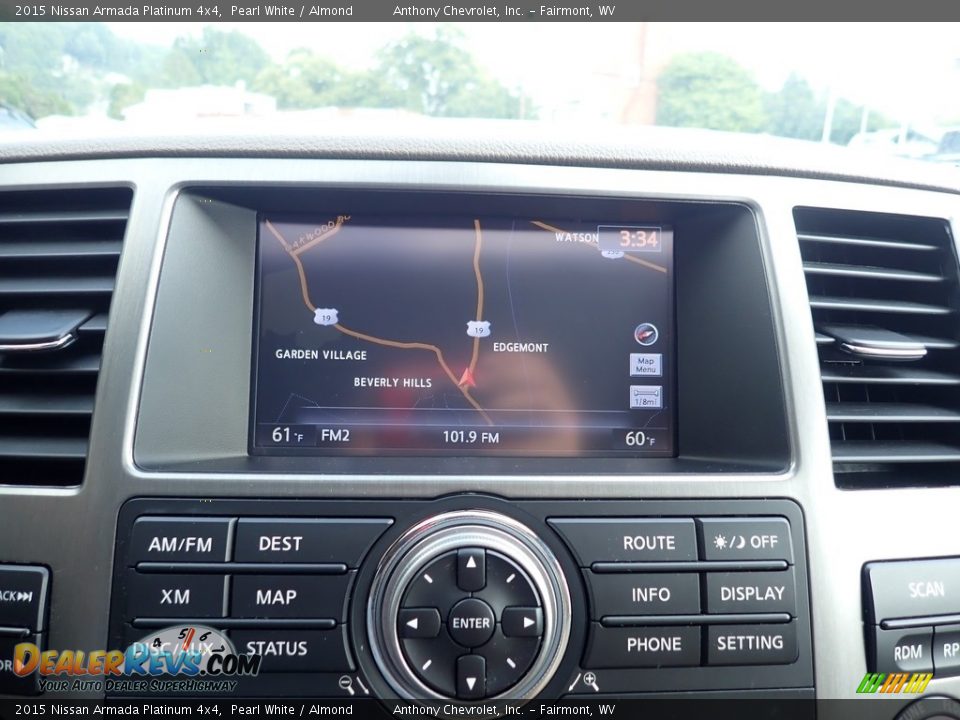 Controls of 2015 Nissan Armada Platinum 4x4 Photo #21