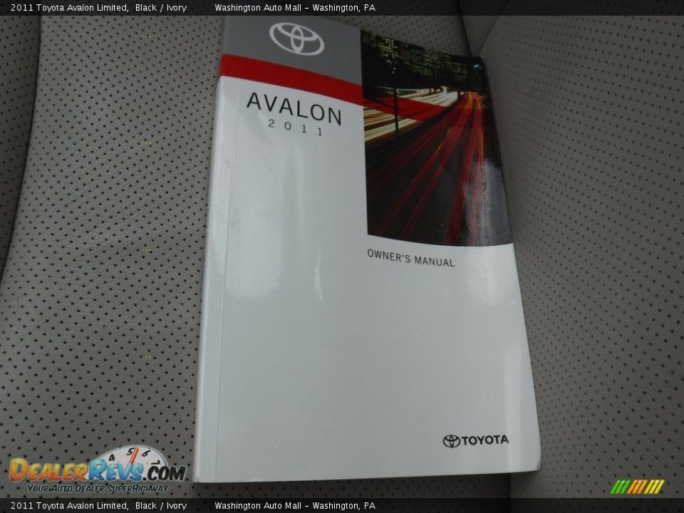 2011 Toyota Avalon Limited Black / Ivory Photo #25
