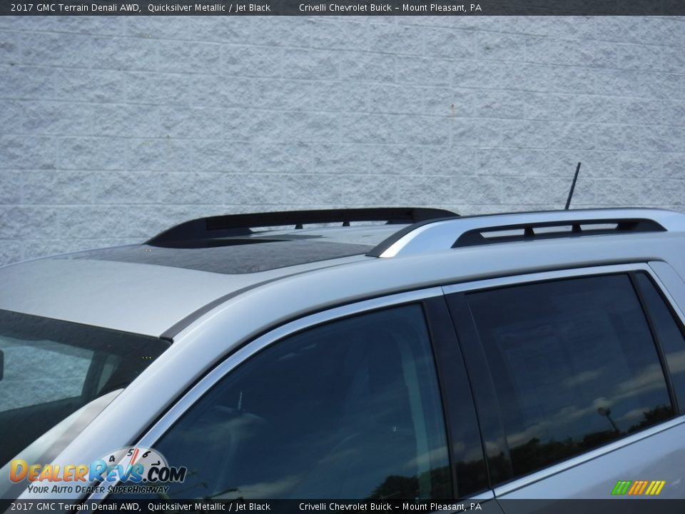 2017 GMC Terrain Denali AWD Quicksilver Metallic / Jet Black Photo #4