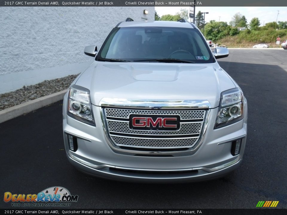 2017 GMC Terrain Denali AWD Quicksilver Metallic / Jet Black Photo #5