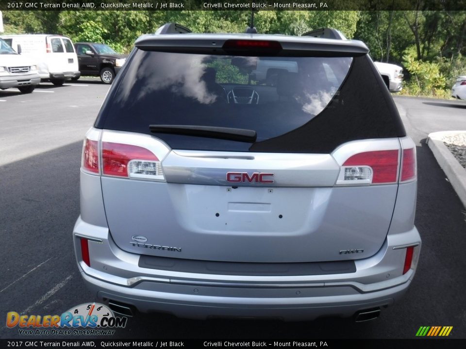 2017 GMC Terrain Denali AWD Quicksilver Metallic / Jet Black Photo #10