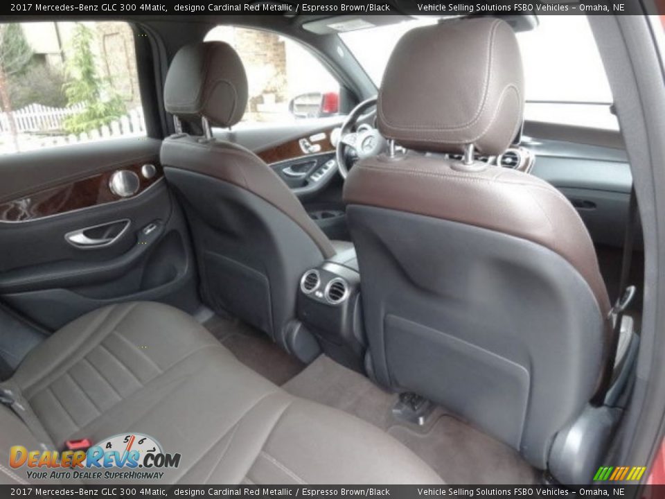 Rear Seat of 2017 Mercedes-Benz GLC 300 4Matic Photo #20