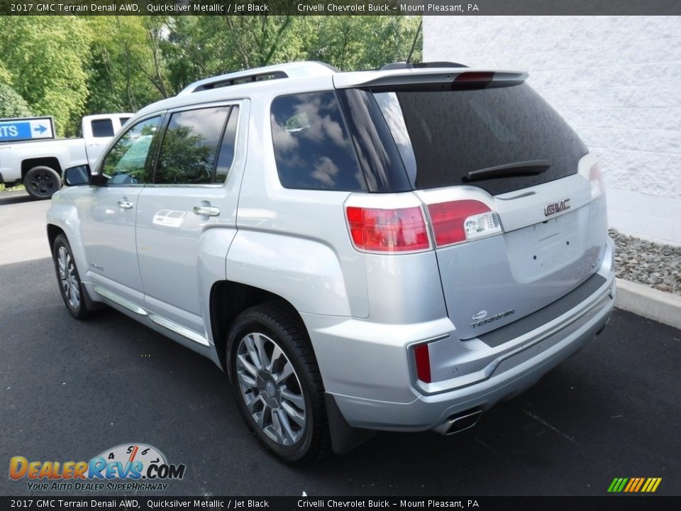 2017 GMC Terrain Denali AWD Quicksilver Metallic / Jet Black Photo #11