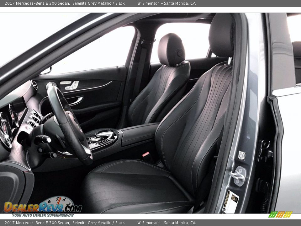 2017 Mercedes-Benz E 300 Sedan Selenite Grey Metallic / Black Photo #14