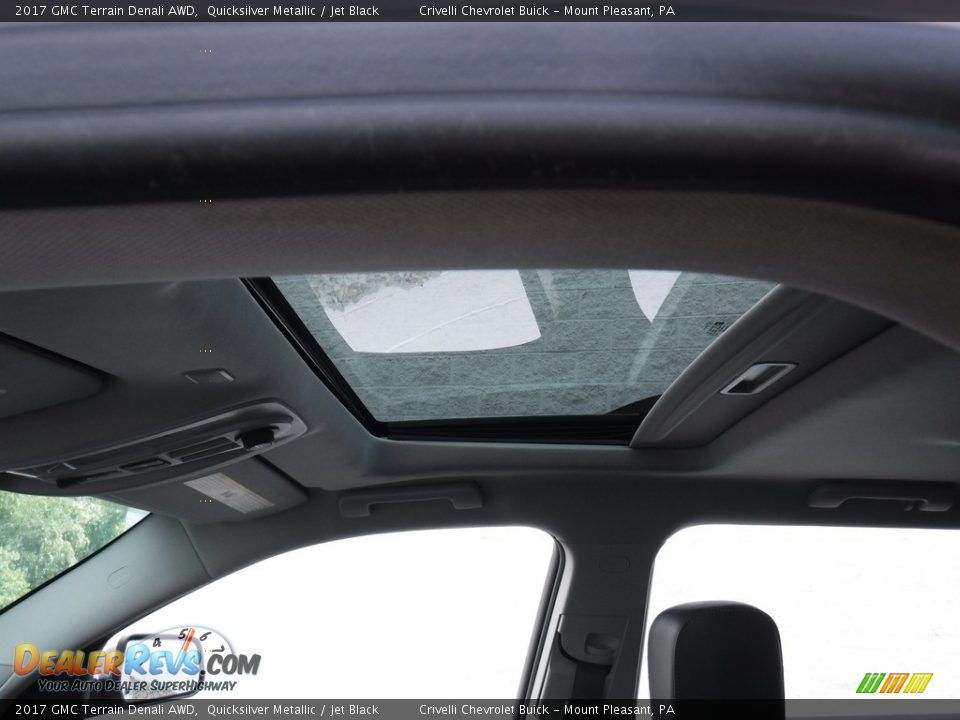 2017 GMC Terrain Denali AWD Quicksilver Metallic / Jet Black Photo #13