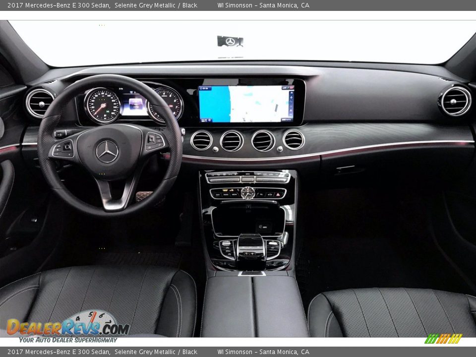2017 Mercedes-Benz E 300 Sedan Selenite Grey Metallic / Black Photo #17