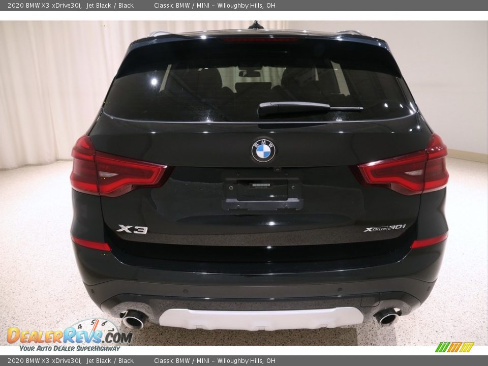 2020 BMW X3 xDrive30i Jet Black / Black Photo #22