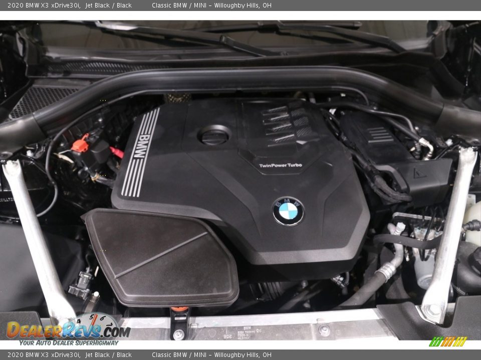 2020 BMW X3 xDrive30i Jet Black / Black Photo #23
