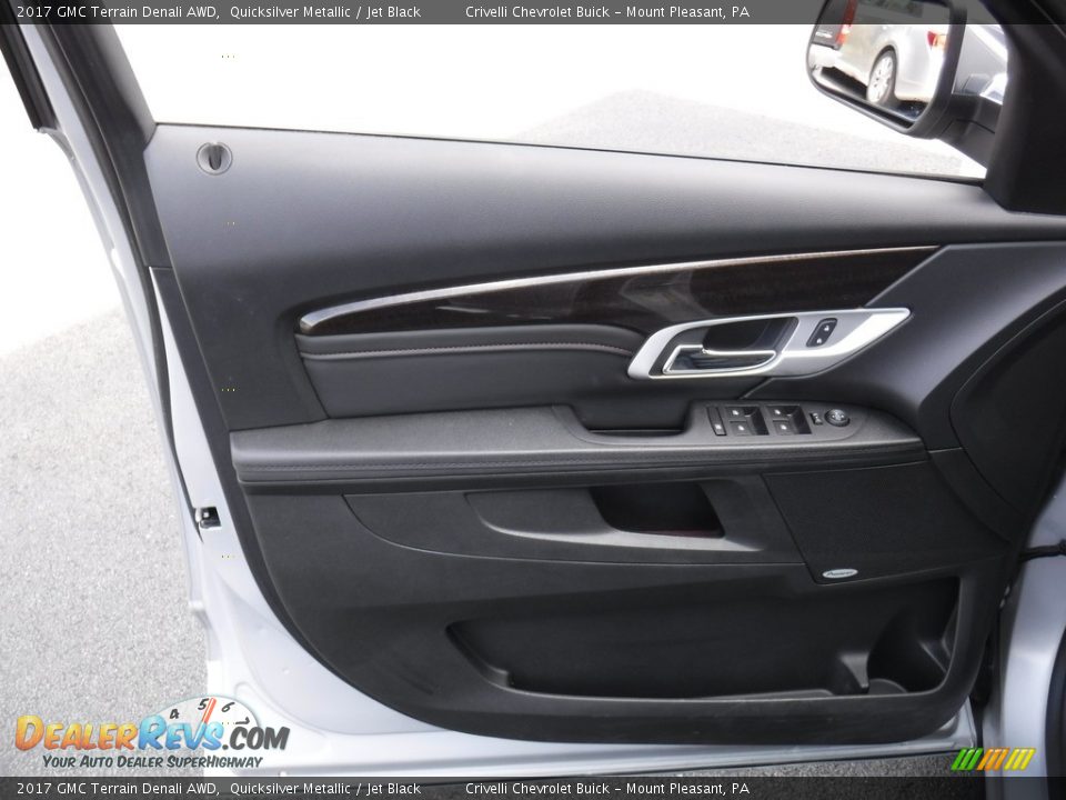 2017 GMC Terrain Denali AWD Quicksilver Metallic / Jet Black Photo #18