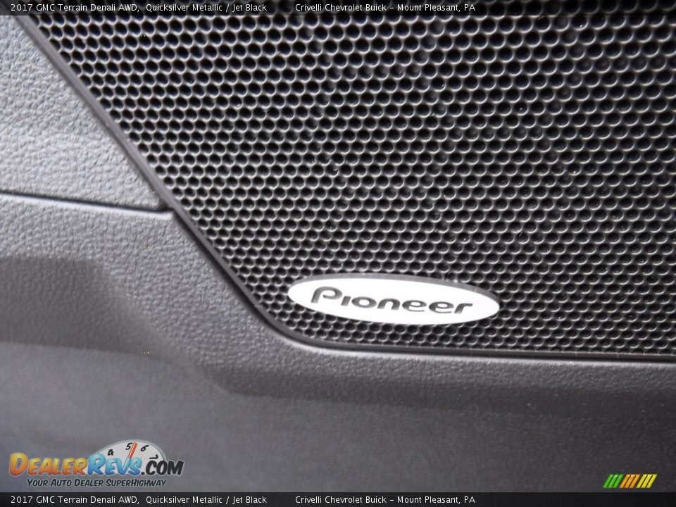 2017 GMC Terrain Denali AWD Quicksilver Metallic / Jet Black Photo #19