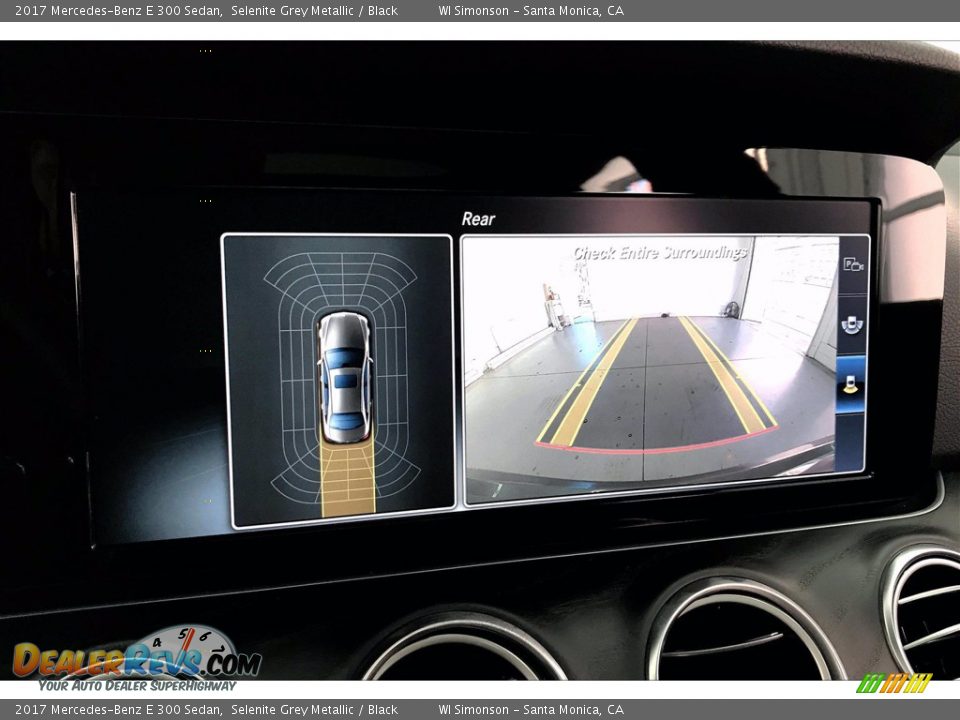 2017 Mercedes-Benz E 300 Sedan Selenite Grey Metallic / Black Photo #21