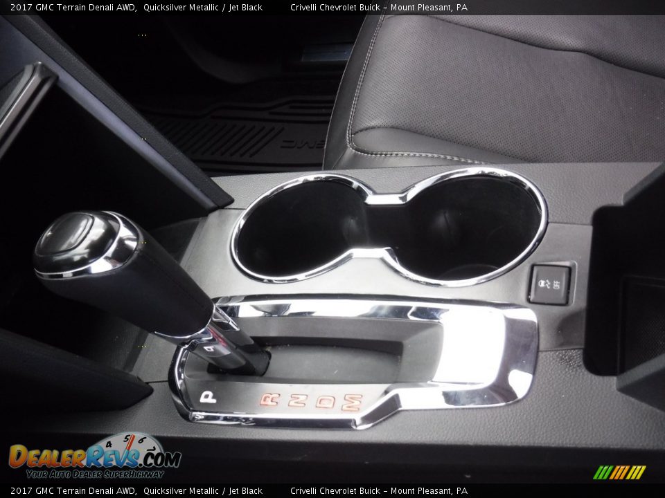 2017 GMC Terrain Denali AWD Quicksilver Metallic / Jet Black Photo #28