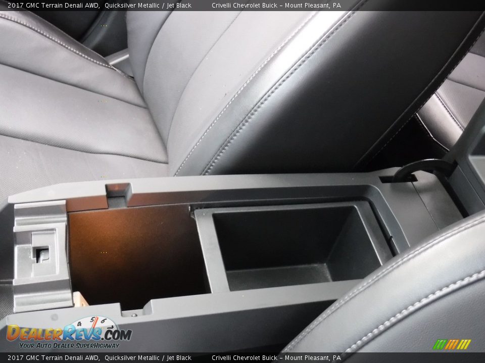 2017 GMC Terrain Denali AWD Quicksilver Metallic / Jet Black Photo #29
