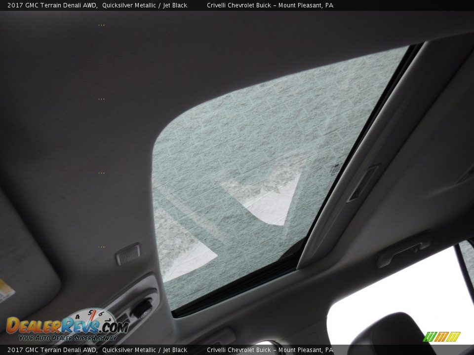 2017 GMC Terrain Denali AWD Quicksilver Metallic / Jet Black Photo #30