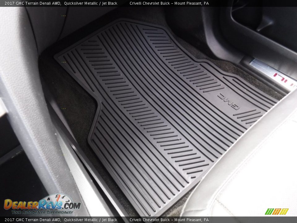 2017 GMC Terrain Denali AWD Quicksilver Metallic / Jet Black Photo #33