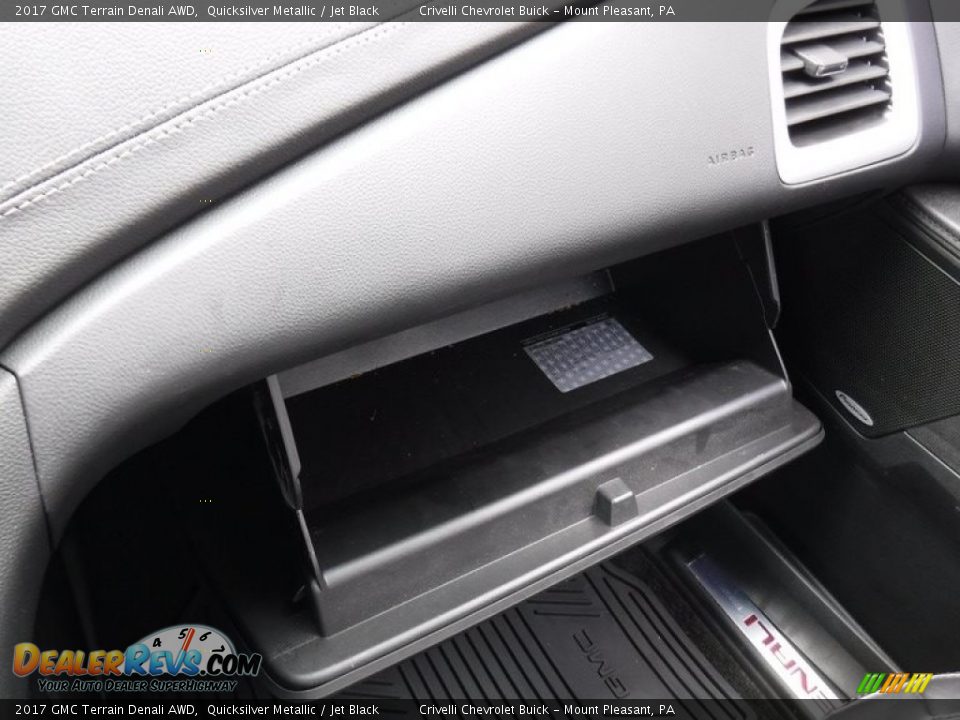 2017 GMC Terrain Denali AWD Quicksilver Metallic / Jet Black Photo #34