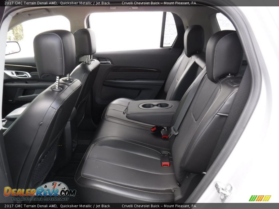 2017 GMC Terrain Denali AWD Quicksilver Metallic / Jet Black Photo #35