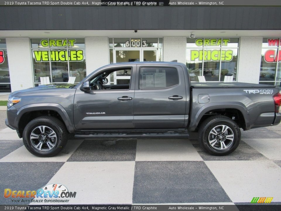 2019 Toyota Tacoma TRD Sport Double Cab 4x4 Magnetic Gray Metallic / TRD Graphite Photo #1