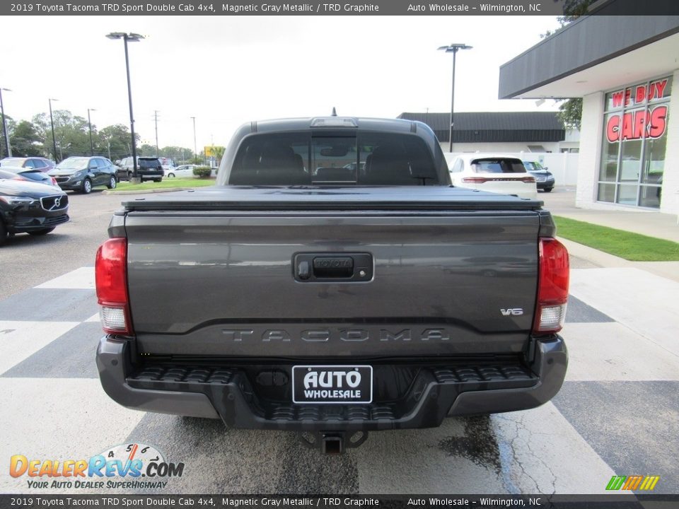 2019 Toyota Tacoma TRD Sport Double Cab 4x4 Magnetic Gray Metallic / TRD Graphite Photo #4