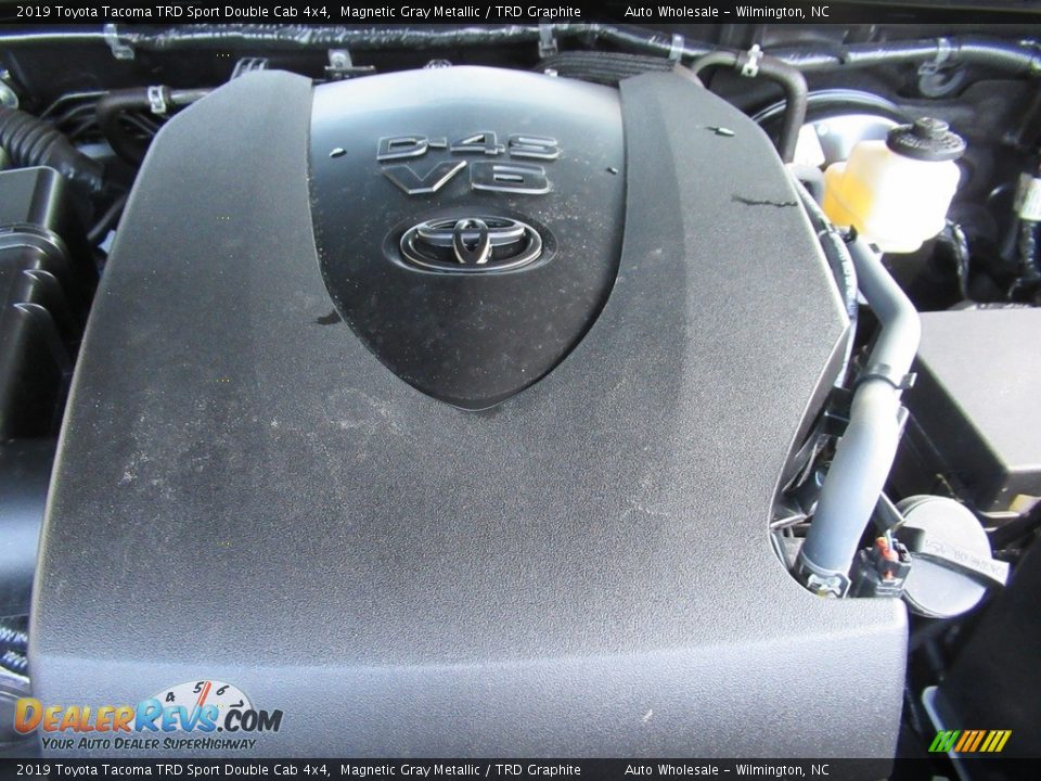 2019 Toyota Tacoma TRD Sport Double Cab 4x4 Magnetic Gray Metallic / TRD Graphite Photo #6