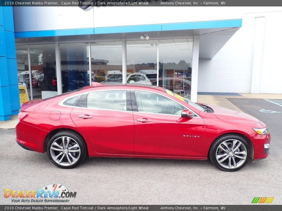 2019 Chevrolet Malibu Premier Cajun Red Tintcoat / Dark Atmosphere/Light Wheat Photo #3