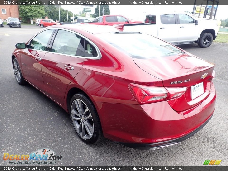 2019 Chevrolet Malibu Premier Cajun Red Tintcoat / Dark Atmosphere/Light Wheat Photo #6