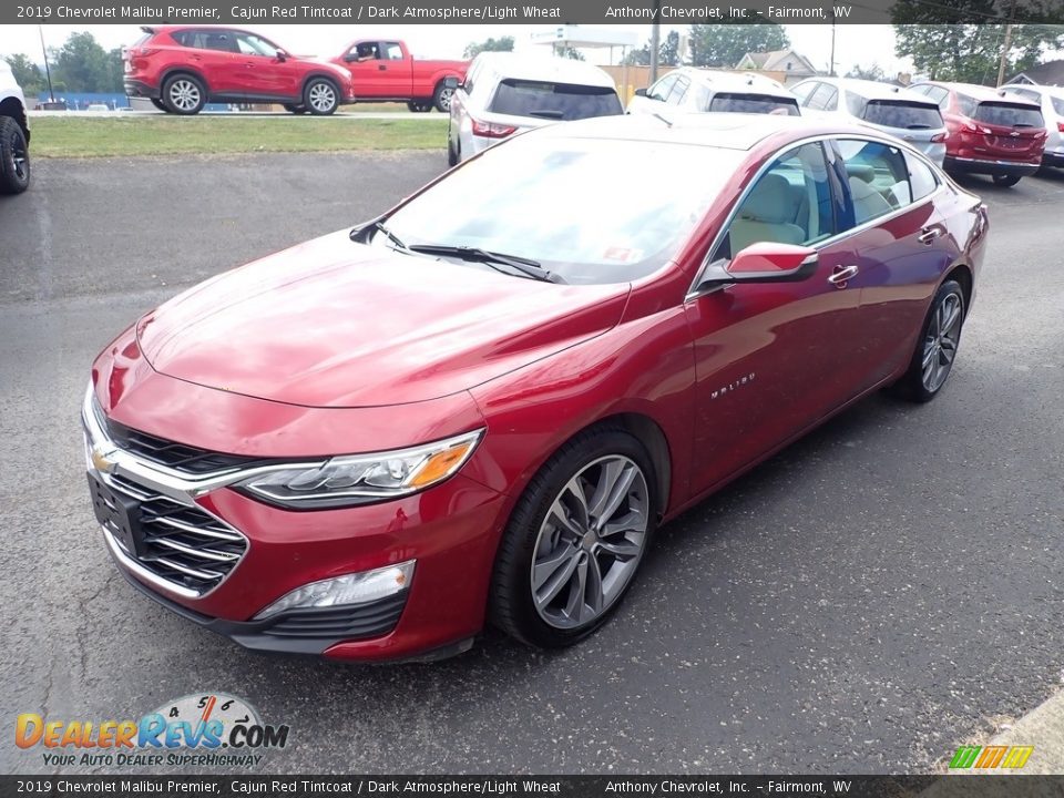 2019 Chevrolet Malibu Premier Cajun Red Tintcoat / Dark Atmosphere/Light Wheat Photo #7
