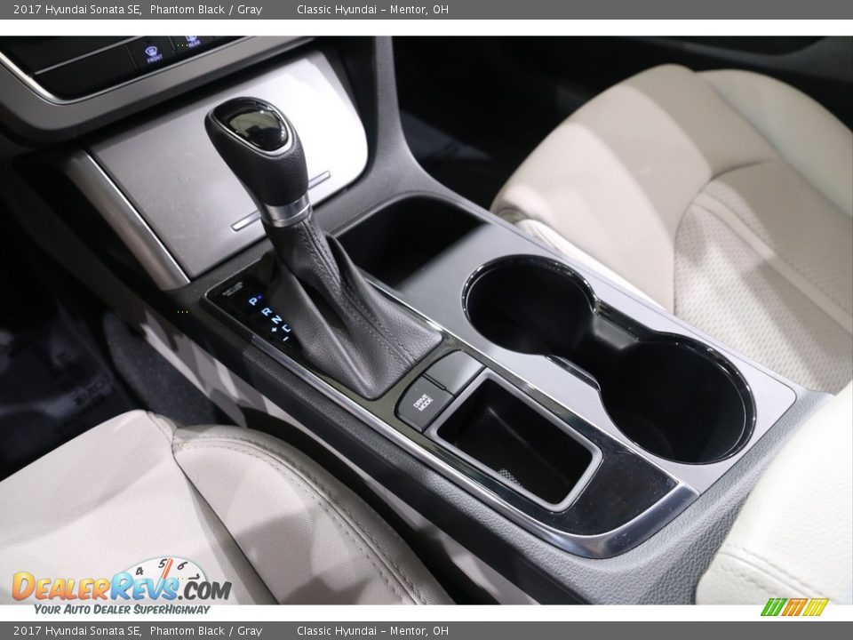 2017 Hyundai Sonata SE Phantom Black / Gray Photo #13