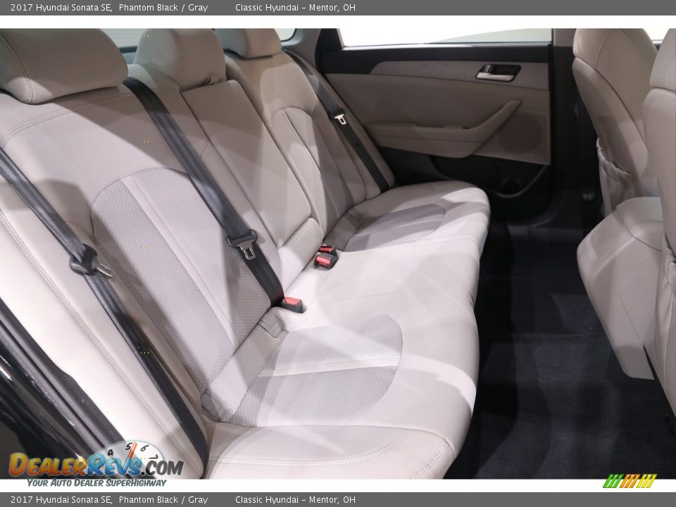 2017 Hyundai Sonata SE Phantom Black / Gray Photo #16