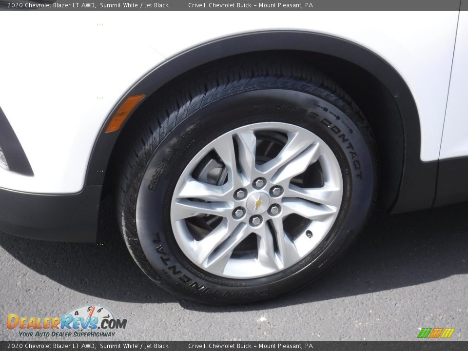 2020 Chevrolet Blazer LT AWD Summit White / Jet Black Photo #3