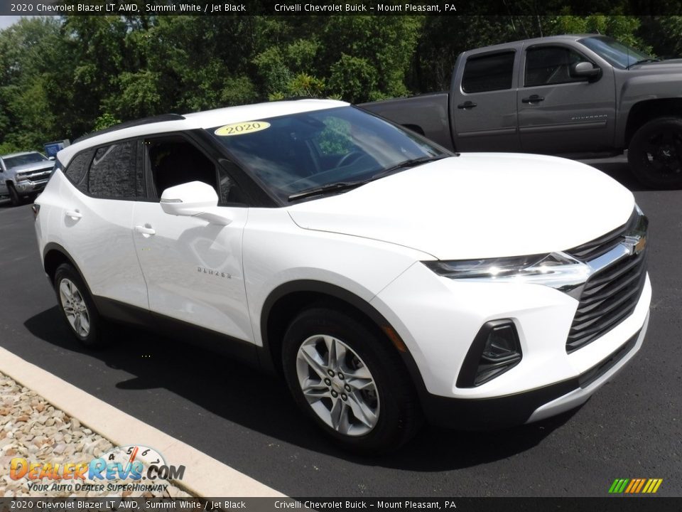 2020 Chevrolet Blazer LT AWD Summit White / Jet Black Photo #5