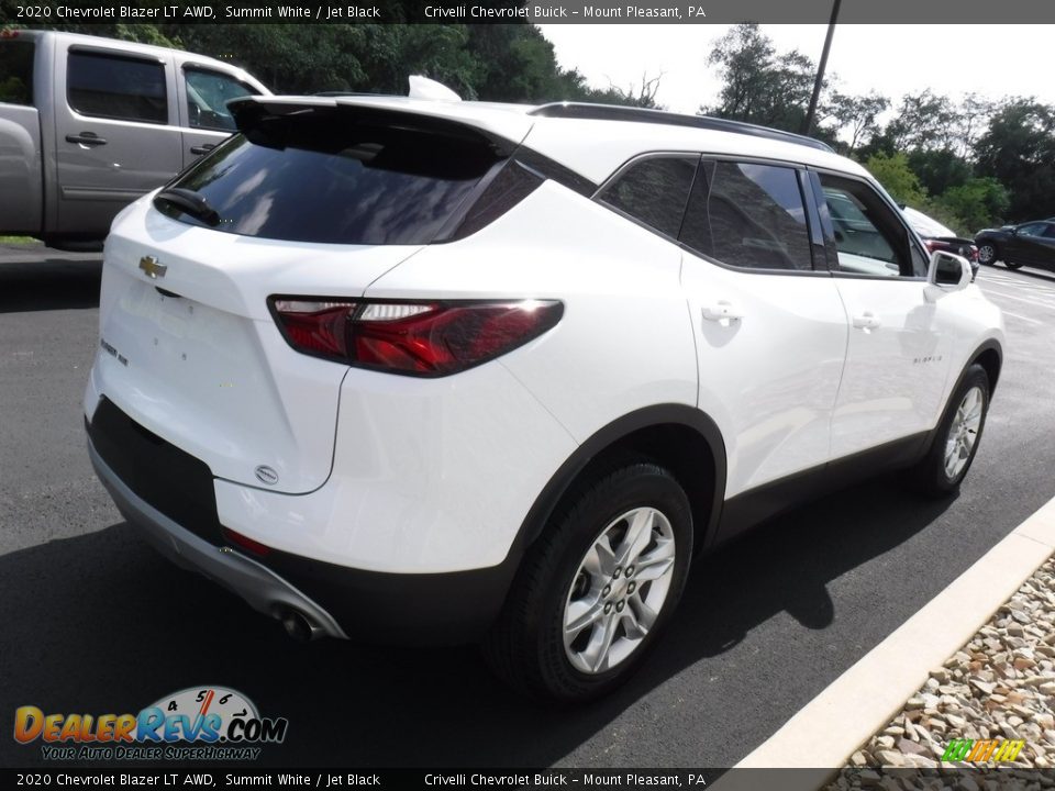 2020 Chevrolet Blazer LT AWD Summit White / Jet Black Photo #6