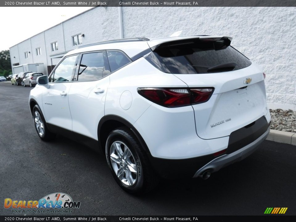 2020 Chevrolet Blazer LT AWD Summit White / Jet Black Photo #9