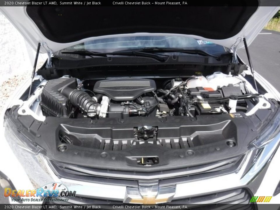 2020 Chevrolet Blazer LT AWD Summit White / Jet Black Photo #10