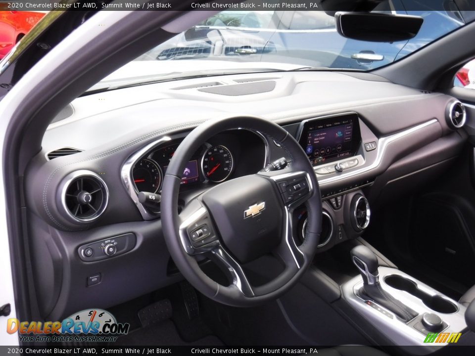 2020 Chevrolet Blazer LT AWD Summit White / Jet Black Photo #12