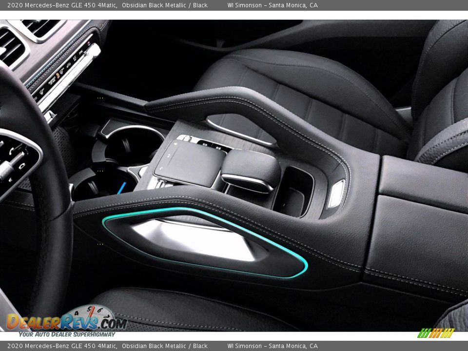2020 Mercedes-Benz GLE 450 4Matic Obsidian Black Metallic / Black Photo #7