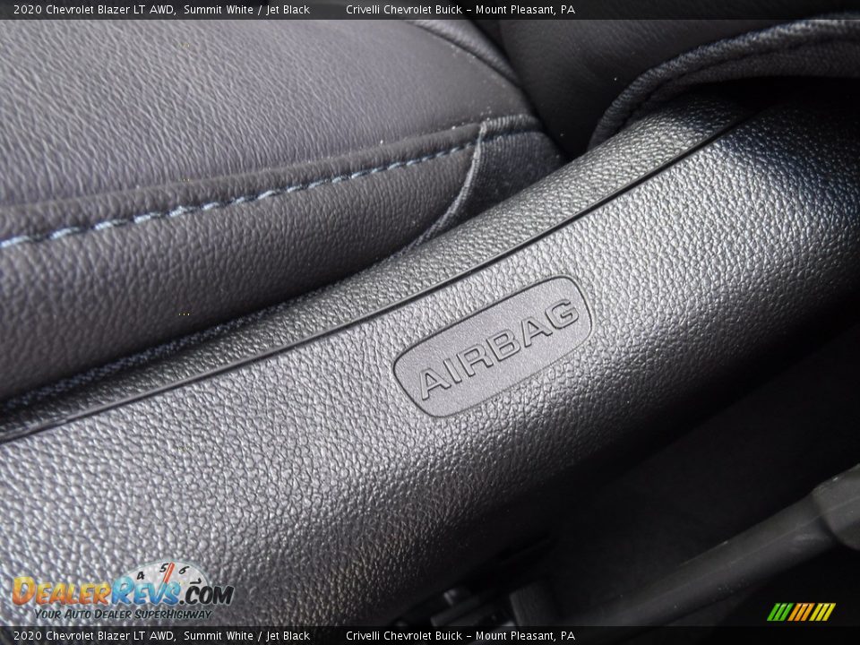 2020 Chevrolet Blazer LT AWD Summit White / Jet Black Photo #18