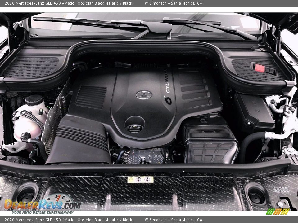 2020 Mercedes-Benz GLE 450 4Matic 3.0 Liter Turbocharged DOHC 24-Valve VVT Inline 6 Cylinder Engine Photo #8